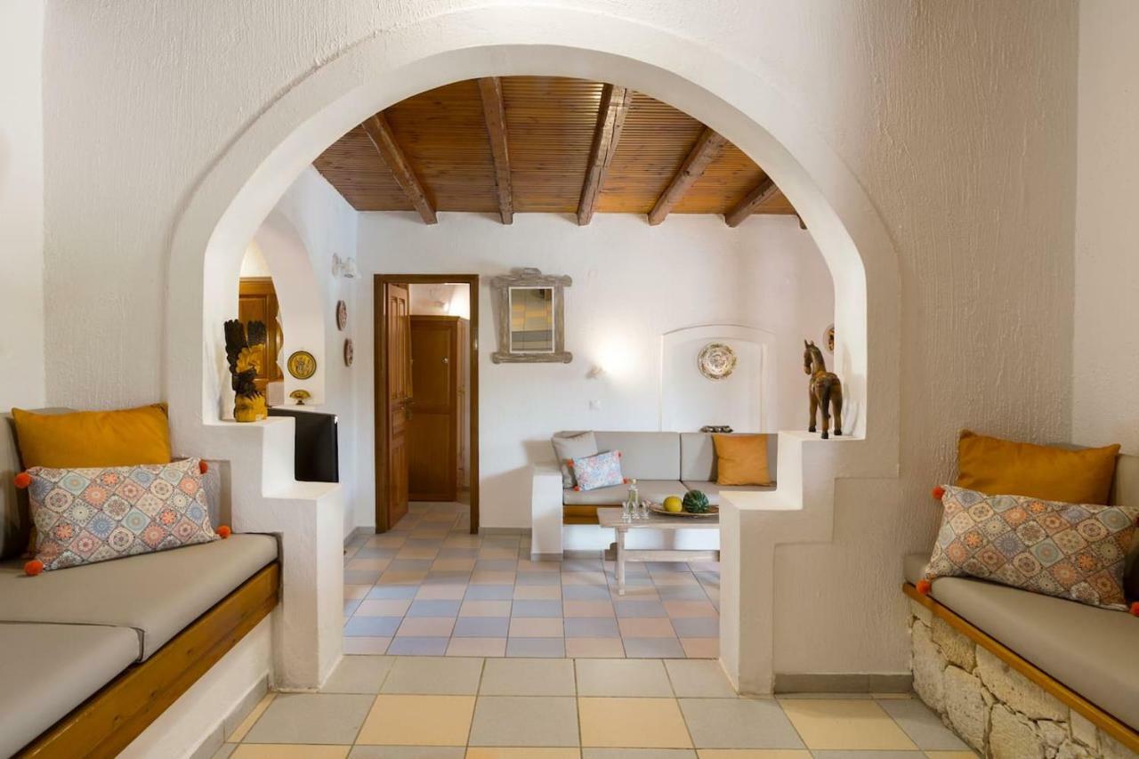 White Sand Villa. Spacious Villa With Prive Pool. Agia Pelagia  Buitenkant foto